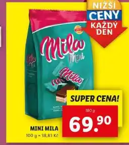 Lidl MINI MILA nabídka