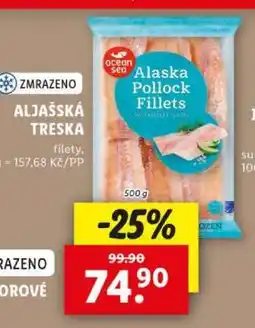 Lidl OCEAN SEA ALJAŠSKÁ TRESKA nabídka