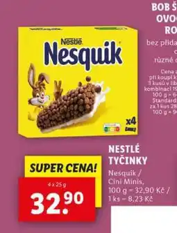 Lidl Nestlé tyčinky nabídka