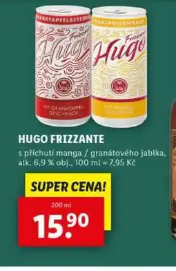 Lidl HUGO FRIZZANTE nabídka