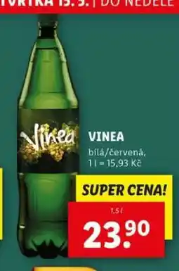 Lidl Vinea nabídka