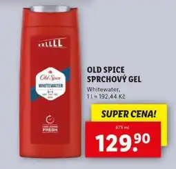Lidl Old Spice sprchový gel nabídka
