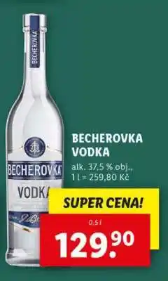 Lidl Becherovka Vodka nabídka