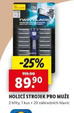 Lidl HOLICÍ STROJEK PRO MUŽE nabídka