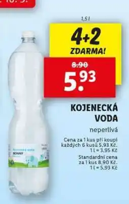 Lidl KOJENECKÁ VODA nabídka