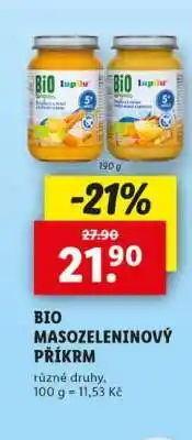 Lidl Bio Masozeleninový příkrm nabídka