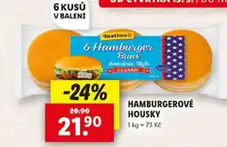 Lidl HAMBURGEROVÉ HOUSKY nabídka