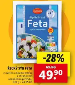 Lidl ŘECKÝ SÝR FETA nabídka