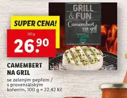 Lidl Camembert na gril nabídka