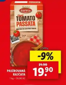 Lidl Baresa Pasírovaná rajčata nabídka