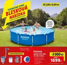 Lidl Bestway Bazén Steel Pro nabídka