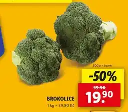 Lidl Brokolice nabídka