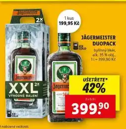 Lidl JÄGERMEISTER DUOPACK nabídka