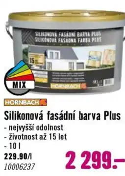 Hornbach HORNBACH Silikonová fasádní barva Plus nabídka