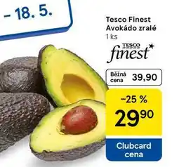 Tesco Tesco Finest Avokádo zralé, 1 ks nabídka