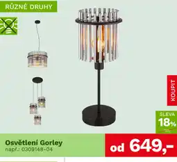 Asko Osvětlení Gorley nabídka