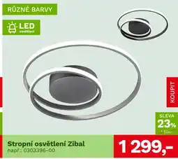 Asko Stropní osvětlení Zibal nabídka