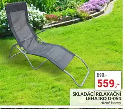 Baumax Skladácí relaxační lehatko d-054 nabídka