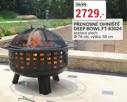 Baumax Přenosné ohniště deep bowl ft-83024 nabídka