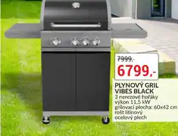 Baumax Plynový gril vibes black nabídka