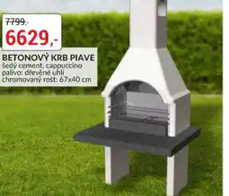 Baumax Betonový krb piave nabídka