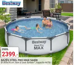 Baumax Bestway Bazén steel pro max 56408 nabídka