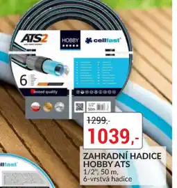 Baumax Zahradní hadice hobby ats nabídka