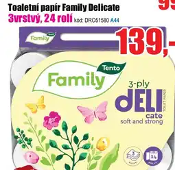 EVA Toaletní papír Family Delicate nabídka