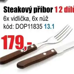 EVA Steakový příbor 12 dílů nabídka