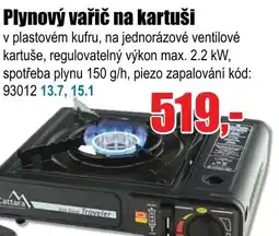 EVA Plynový vařič na kartuši nabídka