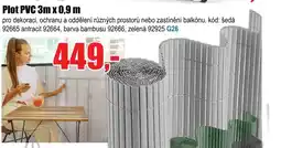 Plot PVC 3m x 0,9 m