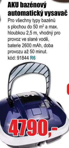 EVA AKU bazénový automatický vysavač nabídka