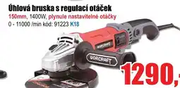 EVA Úhlová bruska s regulací otáček nabídka