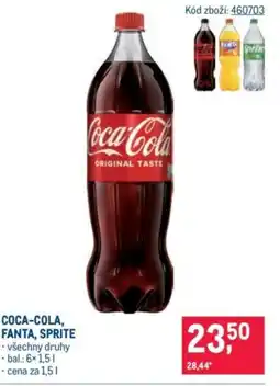 Makro COCA-COLA, FANTA, SPRITE nabídka