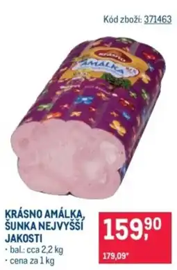 Makro Krásno amálka, sunka nejvyšší jakosti nabídka