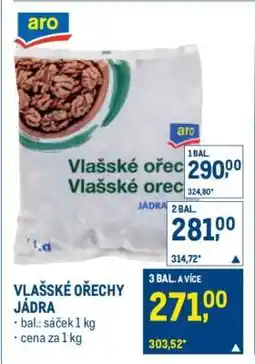 Makro Vlašské ořechy jádra nabídka