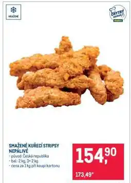 Makro SMAŽENÉ KUŘECÍ STRIPSY NEPÁLIVÉ nabídka