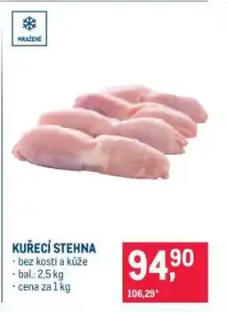 Makro Kuřecí stehna nabídka