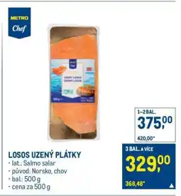 Makro Losos uzený plátky nabídka