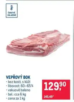Makro Vepřový bok nabídka