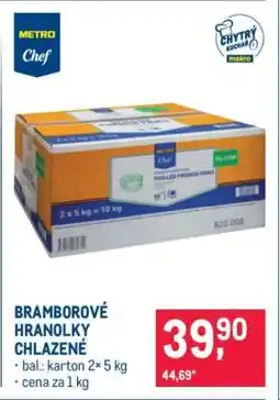 Makro BRAMBOROVÉ HRANOLKY CHLAZENÉ nabídka