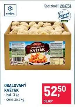 Makro Obalovaný květák nabídka