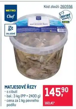 Makro Matjesové řezy nabídka