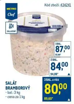 Makro Salát bramborový nabídka