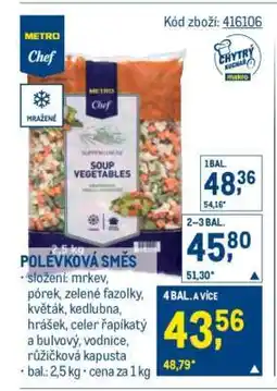 Makro Polévková směs nabídka