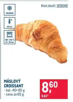 Makro Máslový croissant nabídka