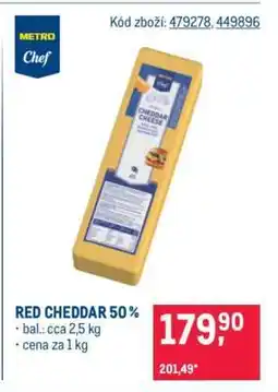 Makro Red Cheddar 50 % nabídka