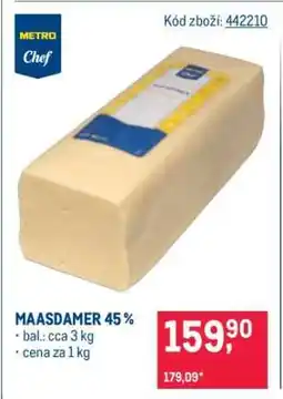 Makro Maasdamer 45 % nabídka