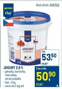 Makro JOGURT JAHODOVÝ nabídka