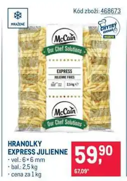 Makro Hranolky Express Julienne nabídka